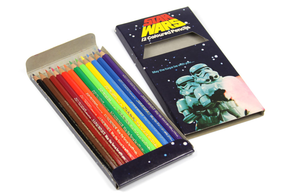 Star Wars Coloured Pencils by Helix Stationery, 1977