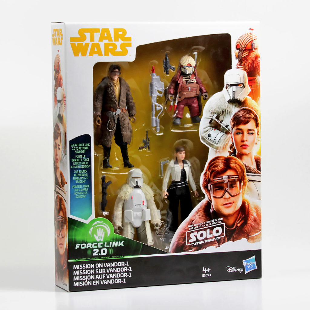 Mission on Vandor-1 action figure 4-pack from the Solo: A Star Wars Story