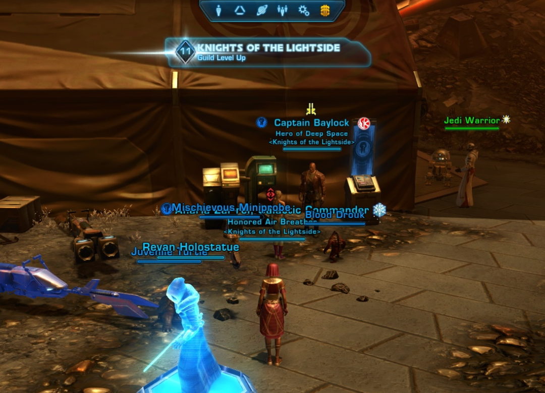 Star Wars The Old Republic - Knights Of The Lightside guild