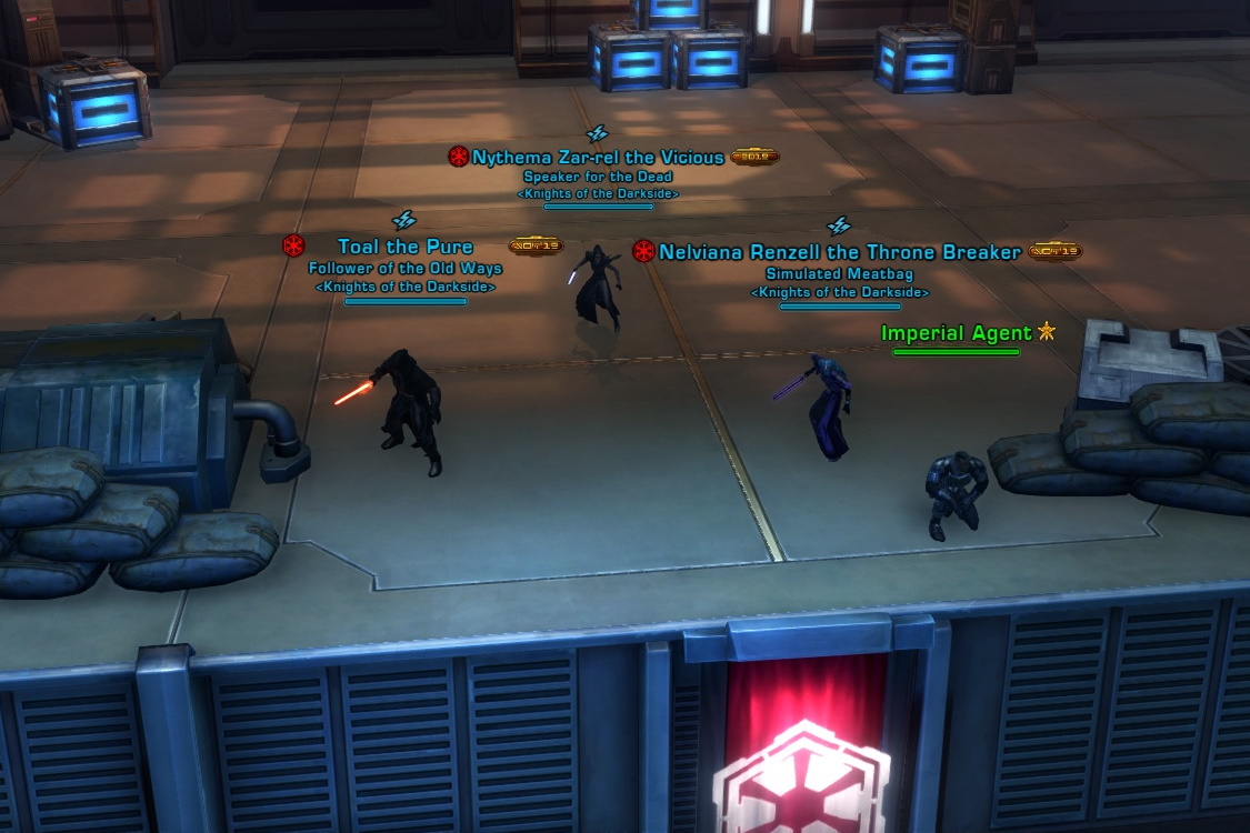 Star Wars The Old Republic - Nythema, Toal, and Nelviana at The Black Hole