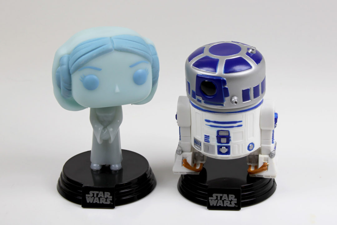 Hologram Princess Leia and R2-D2 Funko Pop! 2-Pack