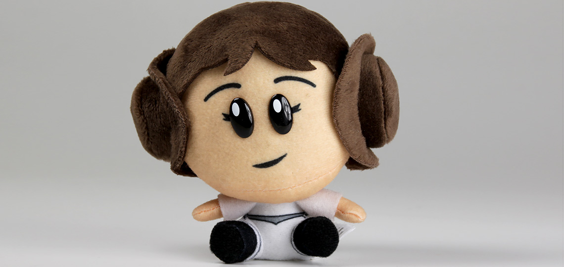 SuperBitz Princess Leia Plush Figure