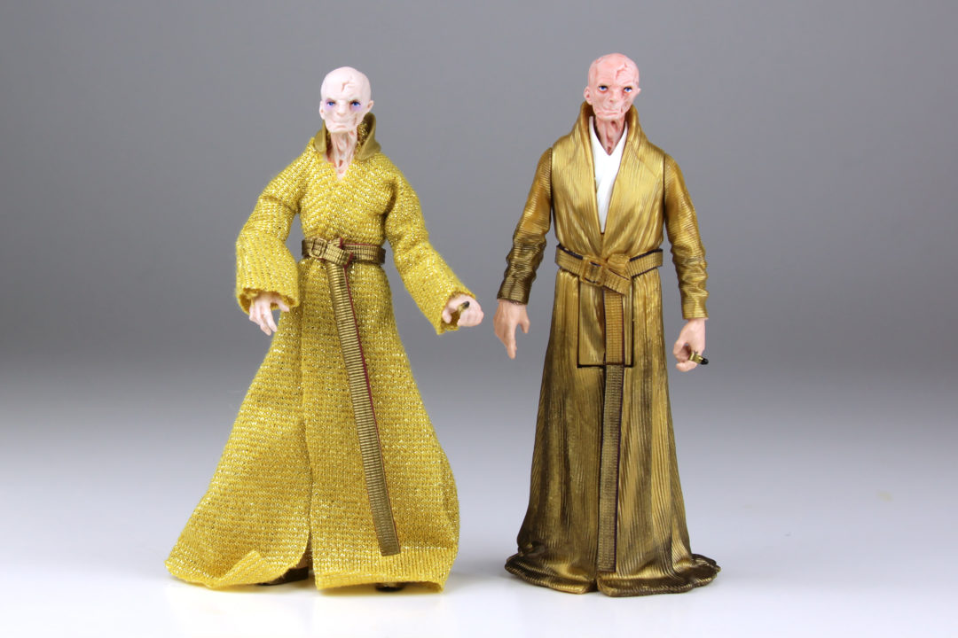 Supreme Leader Snoke Figures - TVC vs 5POA