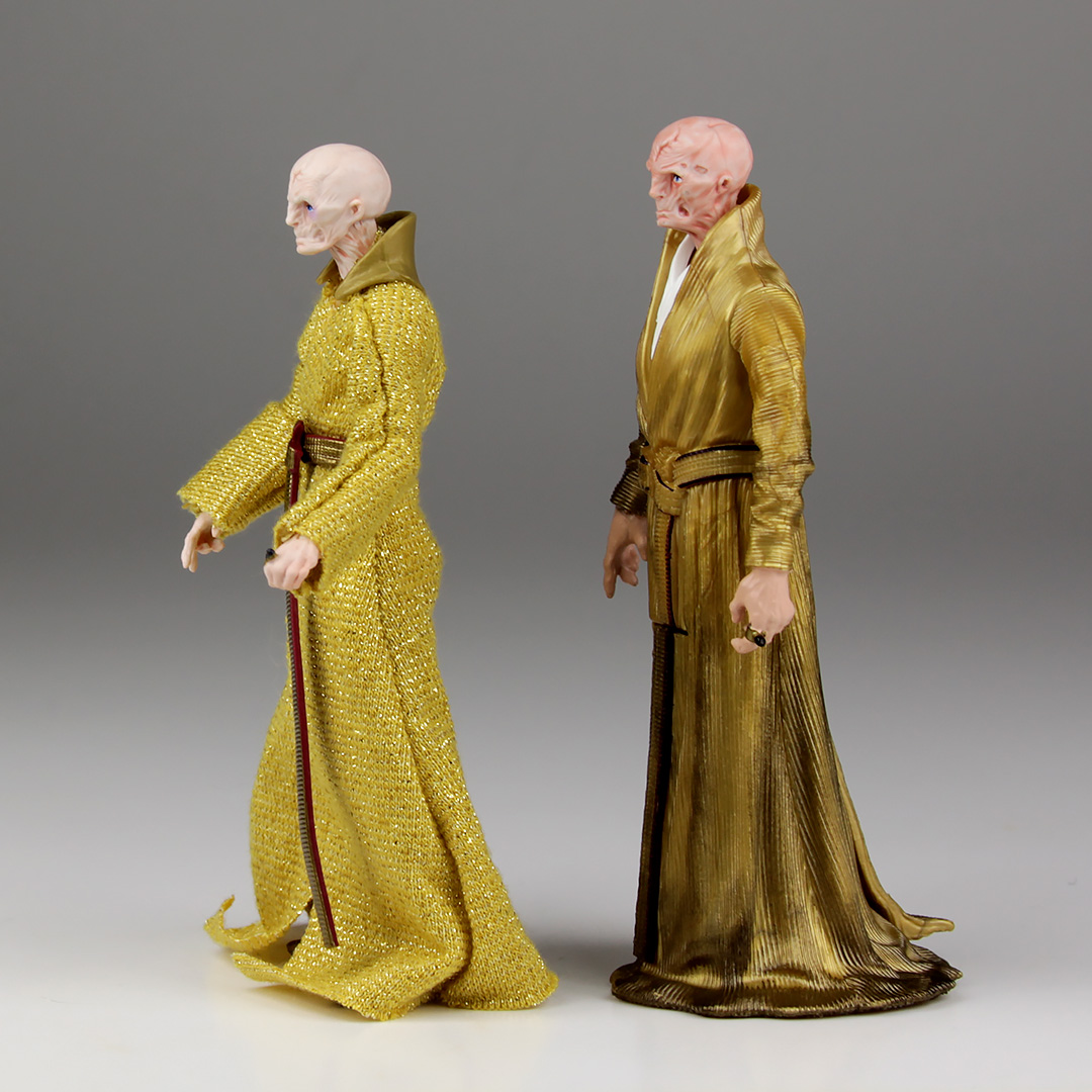Supreme Leader Snoke Figures - TVC vs 5POA