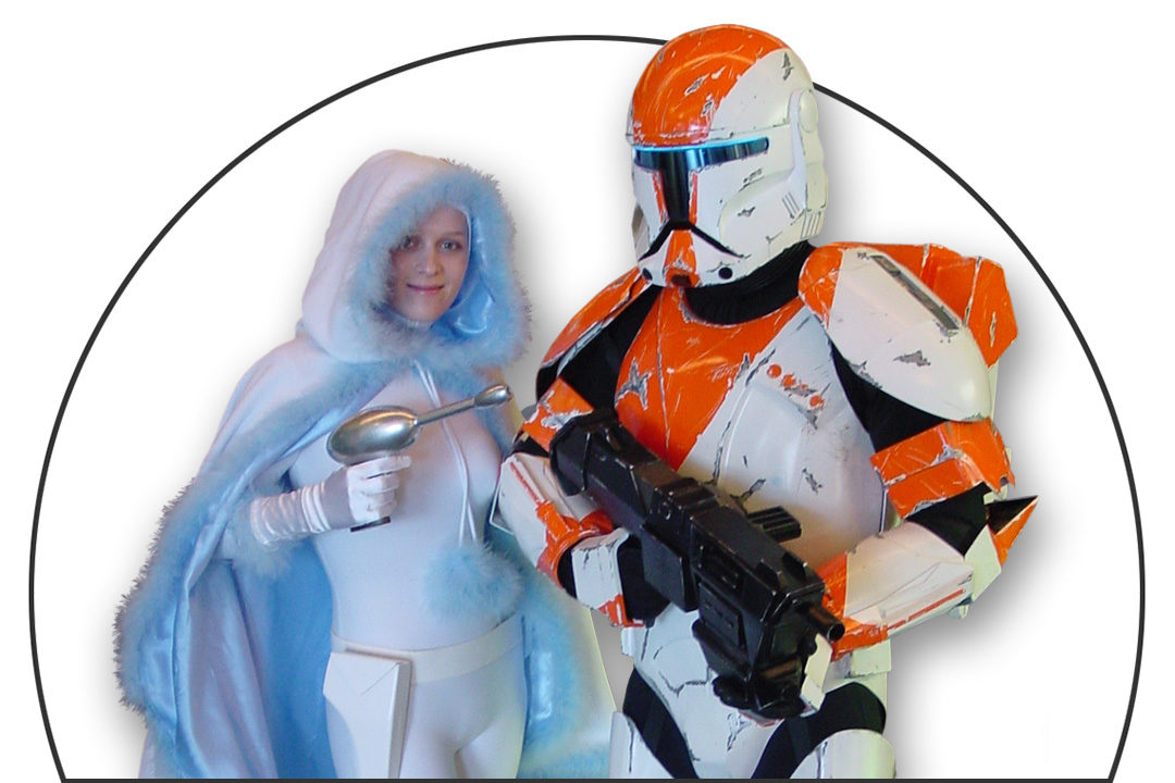 Padme Amidala Snowbunny & Republic Commando RC-1138