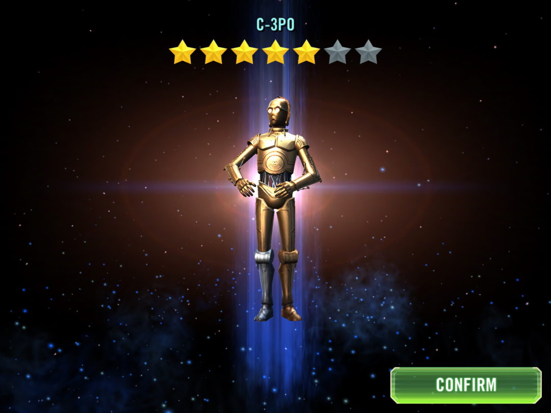 Star Wars Galaxy Of Heroes - C-3PO Event