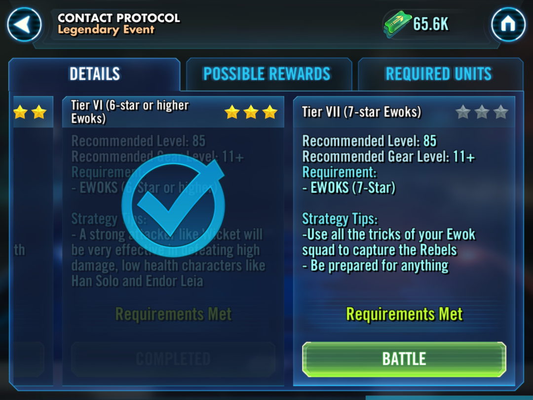 Star Wars Galaxy Of Heroes - C-3PO Event