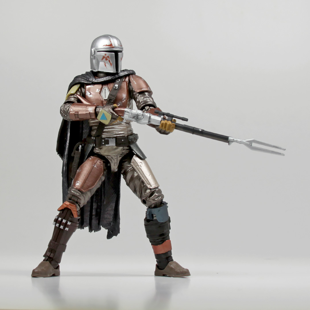 Carbonized Black Series 6" Mandalorian Action Figure