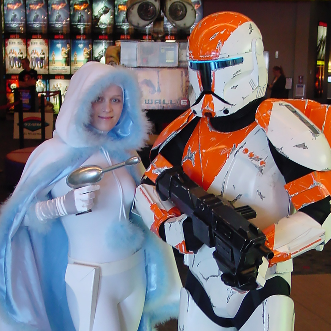 Fall For Costume - Snowbunny Padme and Republic Commando