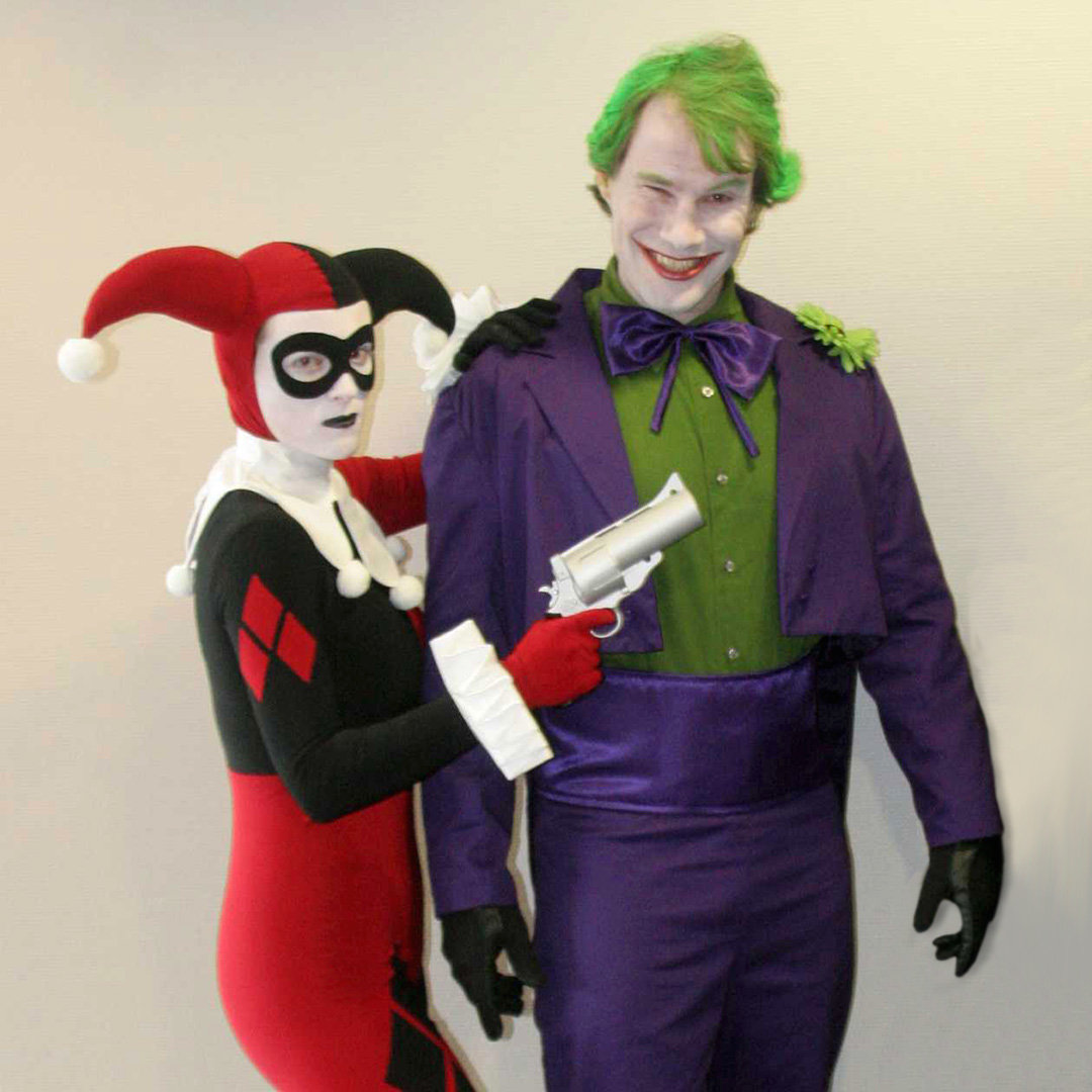 Fall For Costume - Harley Quinn and the Joker