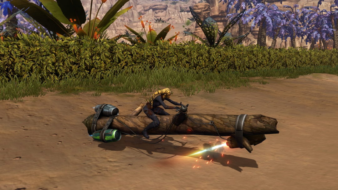 Star Wars The Old Republic - PTS 2019 Log Mount