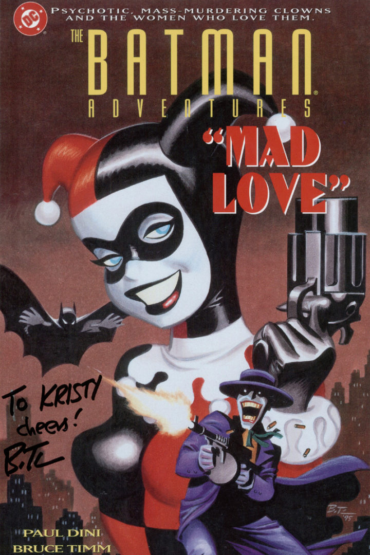 "Mad Love" Comic, Autographed by Bruce Timm