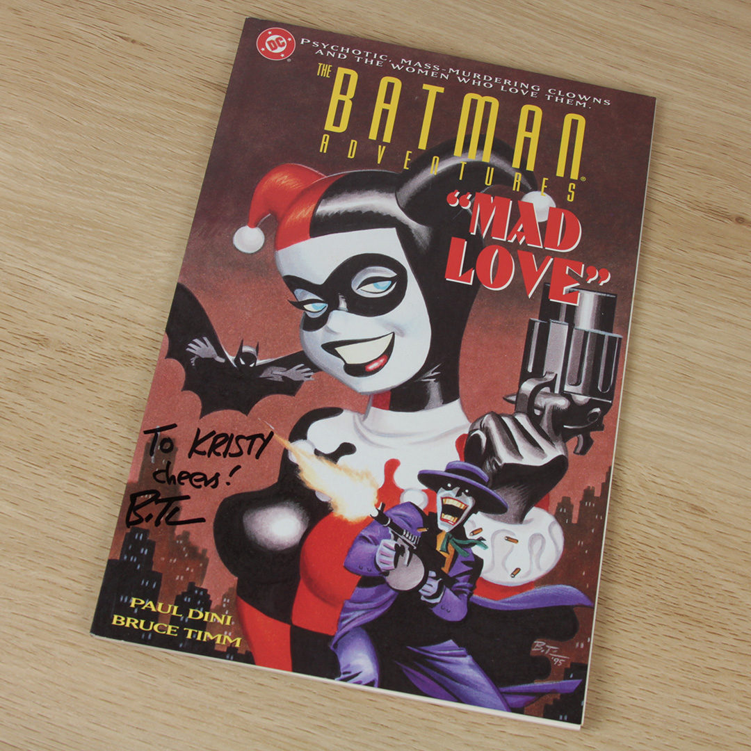 "Mad Love" Comic, Autographed by Bruce Timm