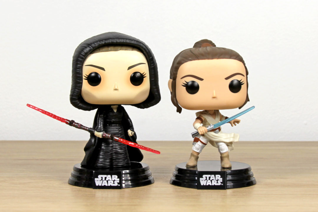 Star Wars: The Rise of Skywalker Funko Pop! Vinyl Bobble-Heads - Dark Side Rey & Rey