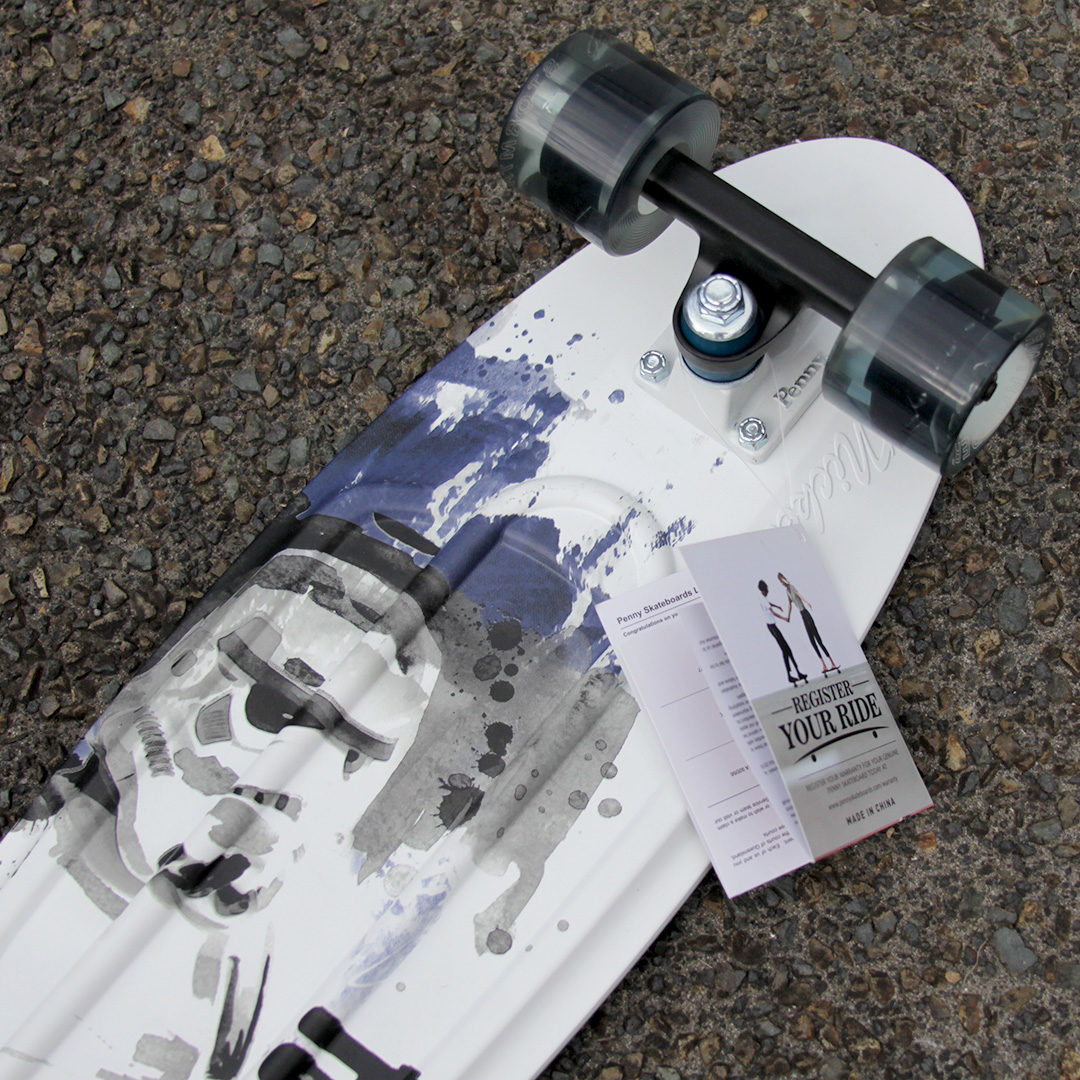 Stormtrooper Board by Penny Skateboards