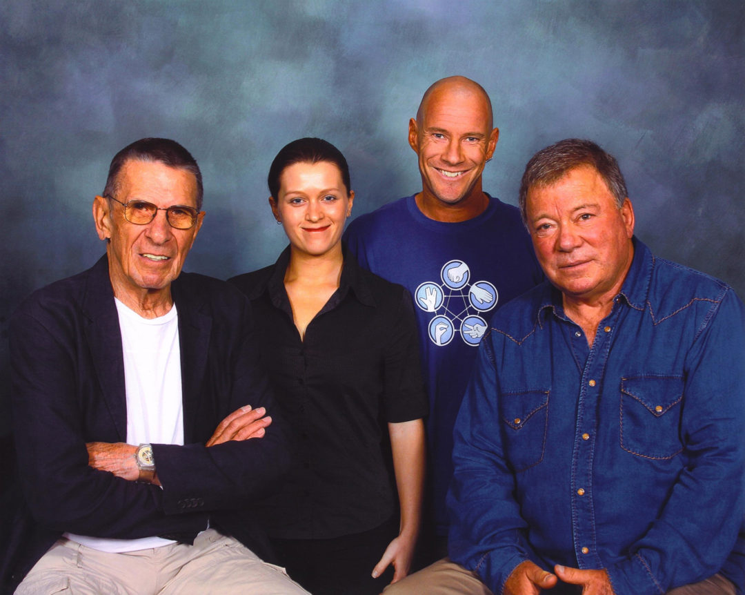 Leonard Nimoy and William Shatner at DragonCon 2009