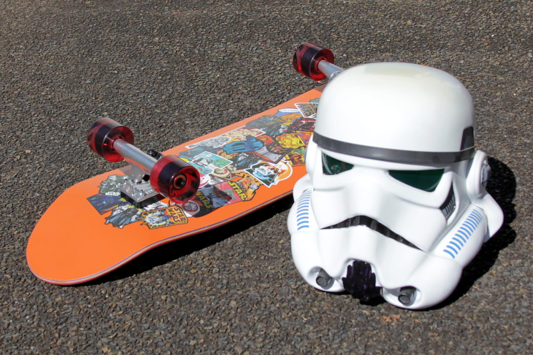 DIY Star Wars skateboard
