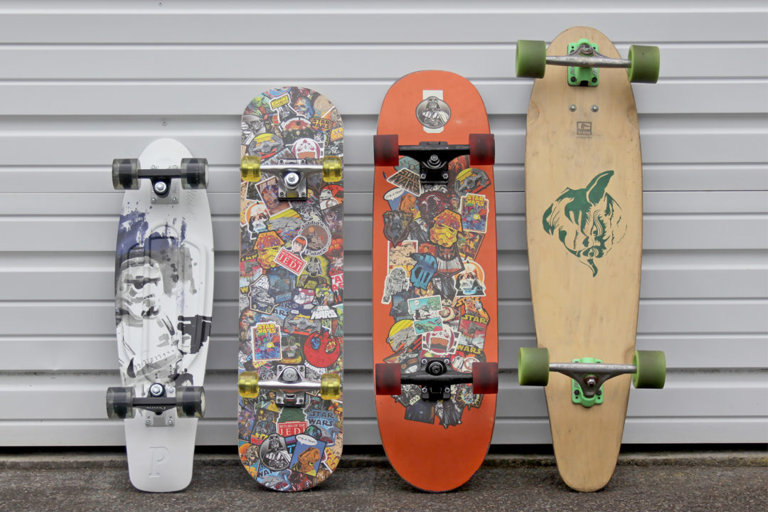 Star Wars Skateboards x4