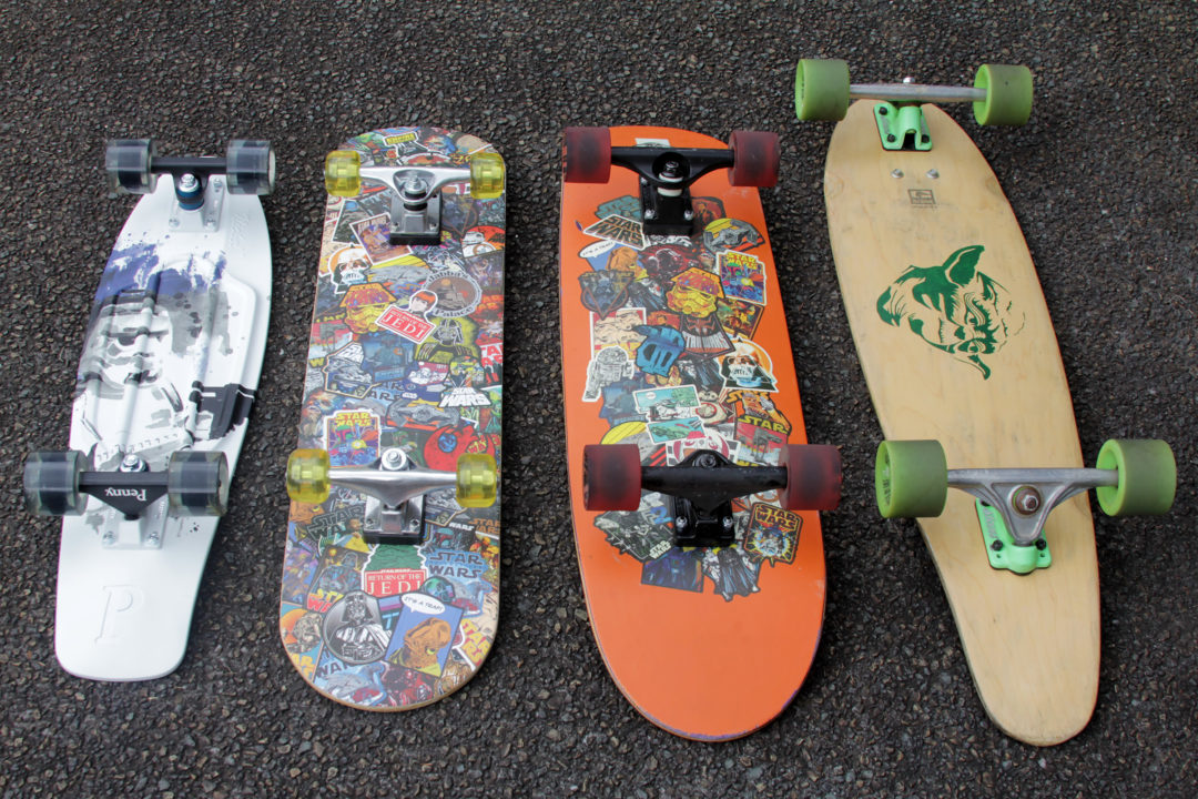 Star Wars Skateboards x4