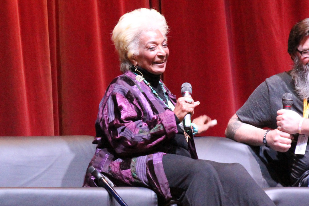 Nichelle Nichols at Auckland Armageddon 2016