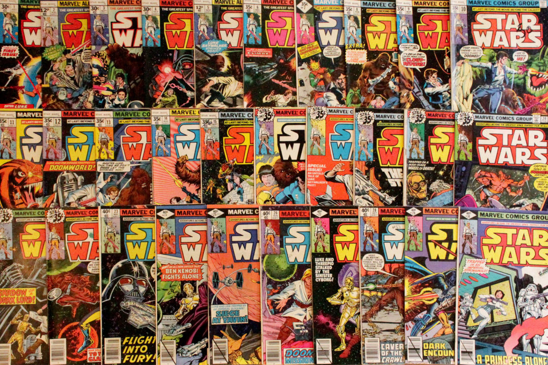 Vintage Marvel Star Wars comics