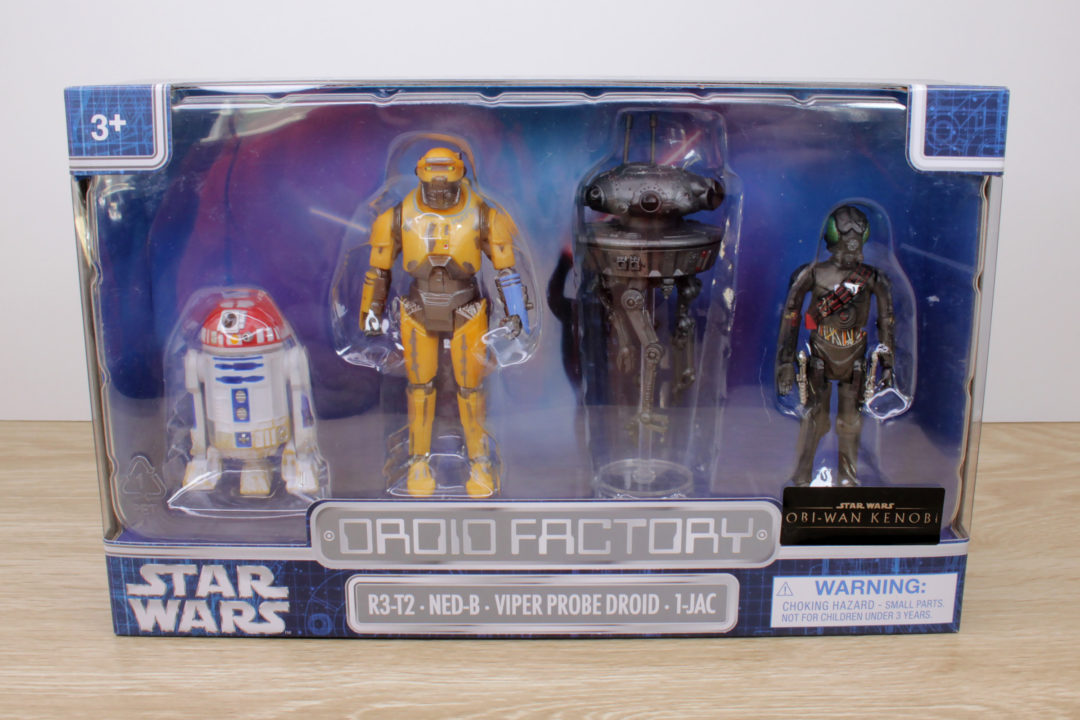 ShopDisney Droid Factory Obi-Wan Kenobi boxed set